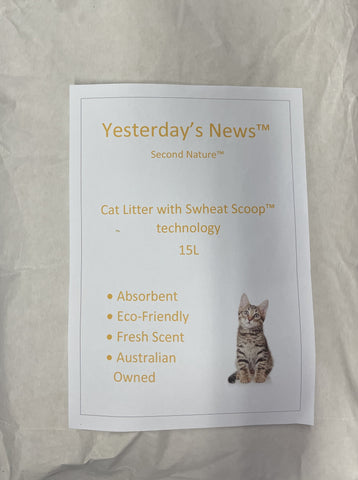 Yesterday's News™ Second Nature™ Cat Litter