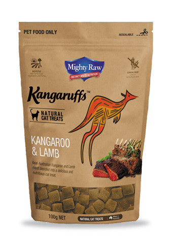 MR Kangaruffs - Kangaroo and Lamb Cat Treats 100g